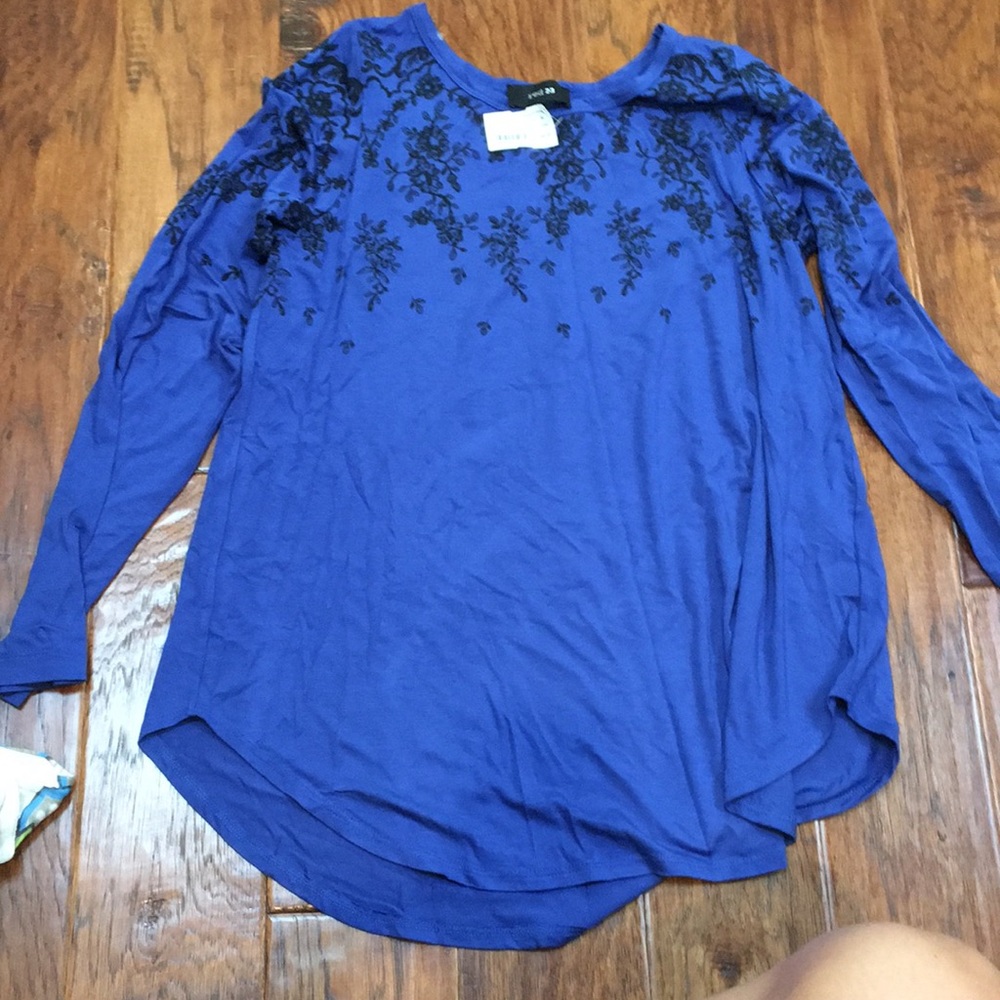 BLUE SOFT LONG SLEEEVED SHIRT